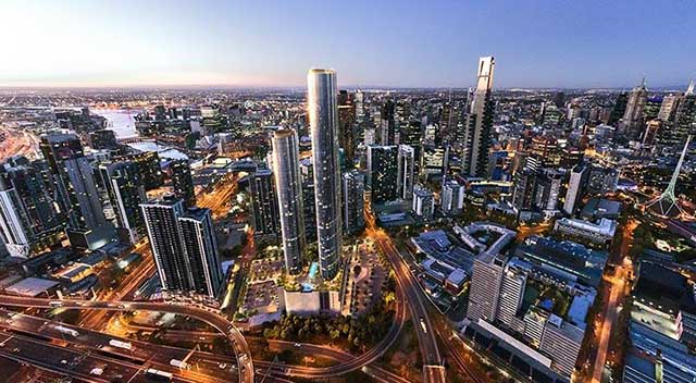 Ngắm-nhìn-toàn-cảnh-thành-phố-về-đêm-tại-căn-hộ-Melbourne-Square-cao-cấp-bậc-nhất-thành-phố-Melbourne 