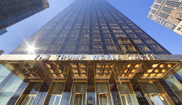 Mặt-tiền-toà-nhà-The-Trump-World-Tower-tại-New-York-Mỹ